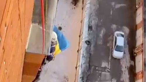 С 3 марта 2022 года над новосибирским Академгородком реет флаг Украины