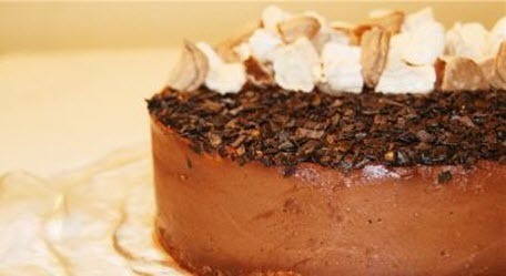 Бабусині страви: "Шоколадно-горіховий торт без борошна"