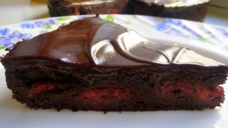 Бабусині страви: "Шоколадний пиріг з малиною"