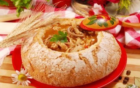 Бабусині страви: "Суп в хлібі"