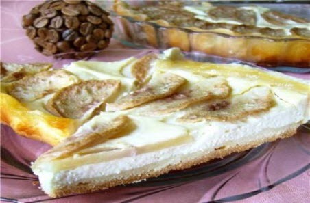Бабусині страви: "Сирний торт з грушами"