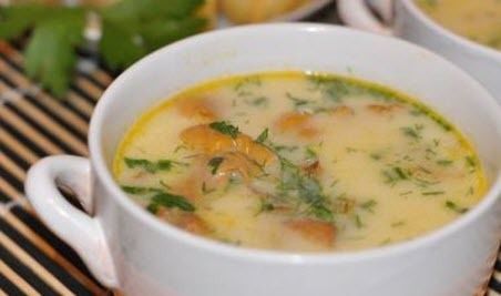 Бабусині страви: "Суп з лисичками"