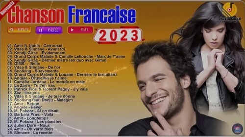 Chanson Francaise 2023 Nouveauté