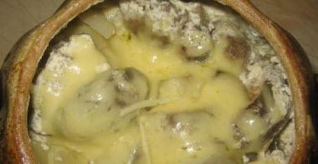 Бабусині страви: "Картопля з грибами в горщиках"