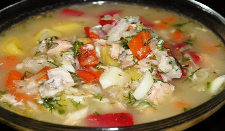 Бабусині страви: "Рибний суп з селерою"