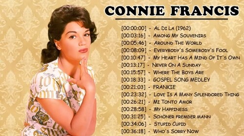 Connie Francis Greatest Hits Full Album 2023