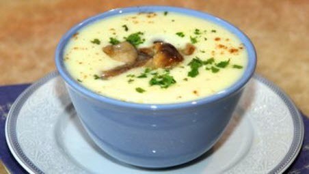 Бабусині страви: "Картопляний крем-суп з білими грибами"