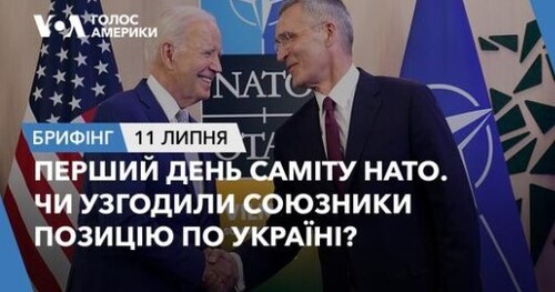 Брифінг. Саміт НАТО. Чи узгодили союзники позицію по Україні?