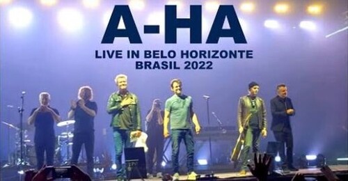 A-HA LIVE IN BELO HORIZONTE BRAZIL