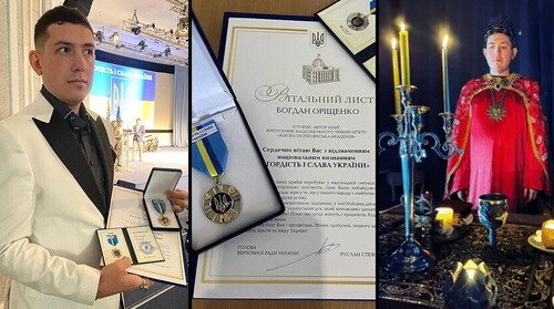 Маг і таролог Веліар отримав від Стефанчука орден “Гордість і слава України” - Mason Lemberg