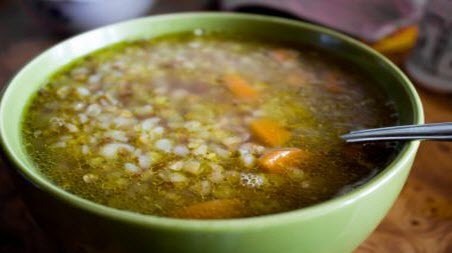 Бабусині страви: "Пісний гречаний суп"