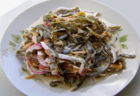 Бабусині страви: "Салат з морською капустою"