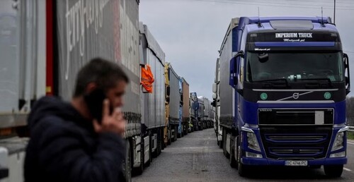 Польські далекобійники обіцяють продовжити і посилити блокаду на кордоні