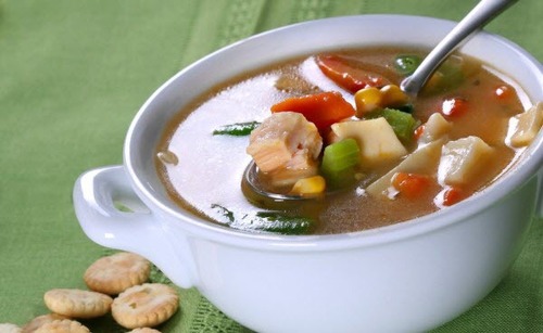 Бабусині страви: "Курячий суп з овочами"